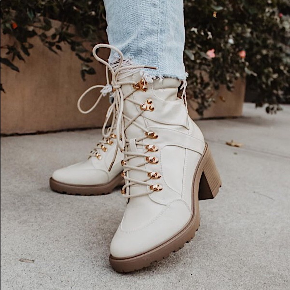Lace Up Booties